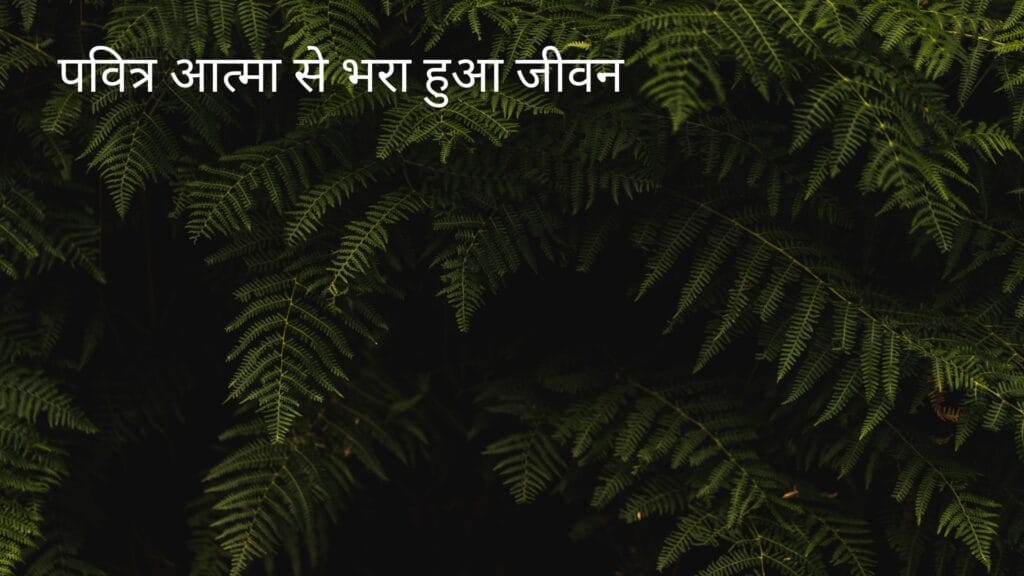 पवित्र आत्मा से भरा हुआ जीवन
