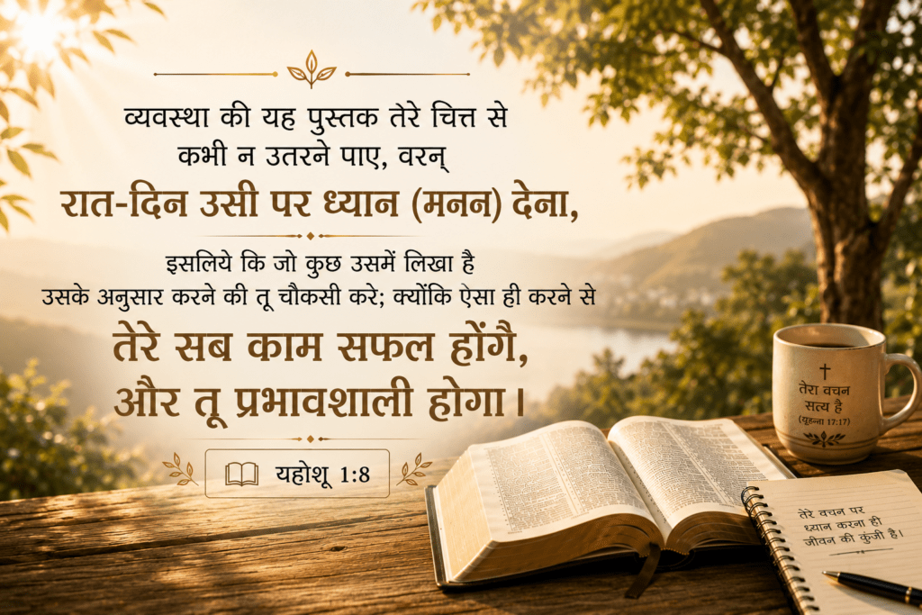 Joshua 1:8 Secret of Success
