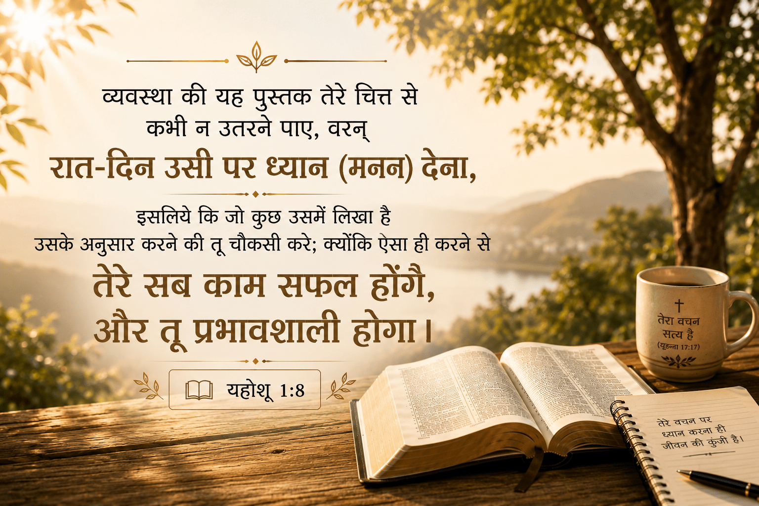 Joshua 1:8 Secret of Success