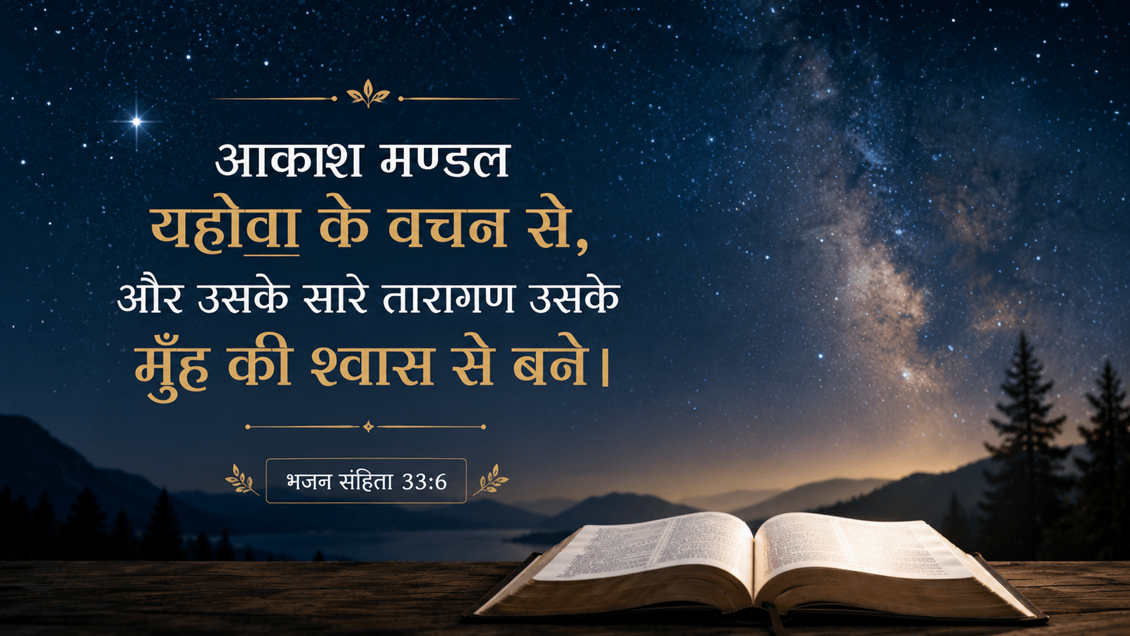 भजन संहिता 33:6 सृजनात्मक सामर्थ्य