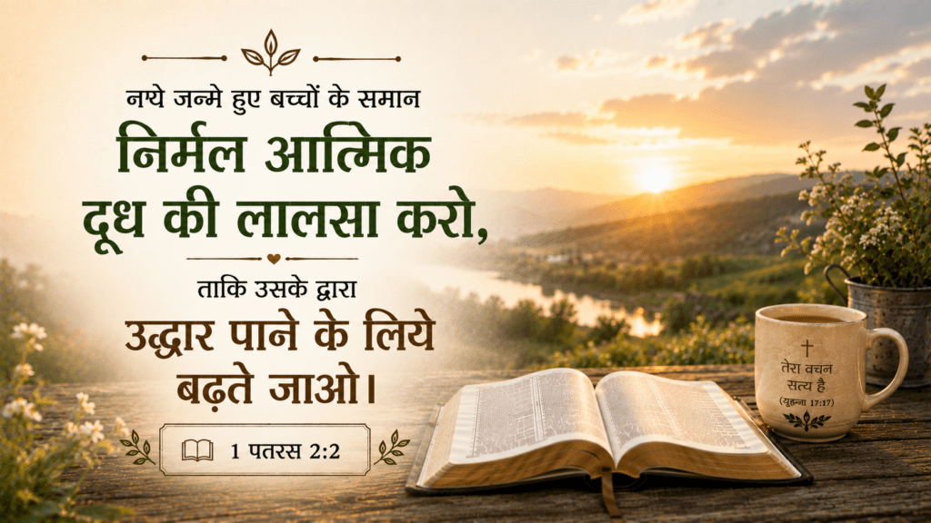 day 26 आत्मिक परिपक्वता 1 पतरस 2:2 1 Peter 2:2 Spiritual Maturity
