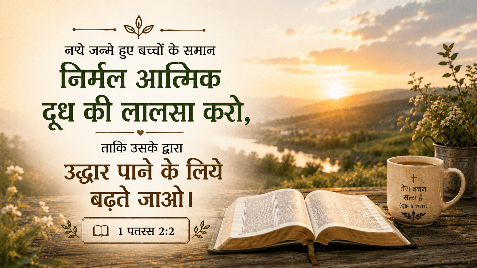 day 26 आत्मिक परिपक्वता 1 पतरस 2:2 1 Peter 2:2 Spiritual Maturity