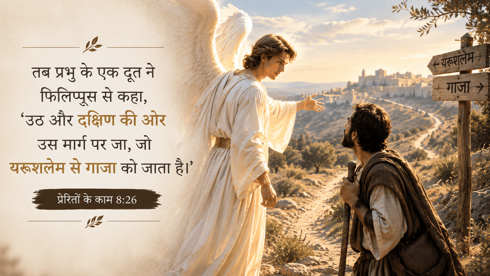 दिव्य मार्गदर्शन, Divine Guidance in Hindi, प्रेरितों के काम 8:26, Doot ka Margdarshan, Philip and Ethiopian Eunuch, दिन 11 देवोशनल हिन्दी