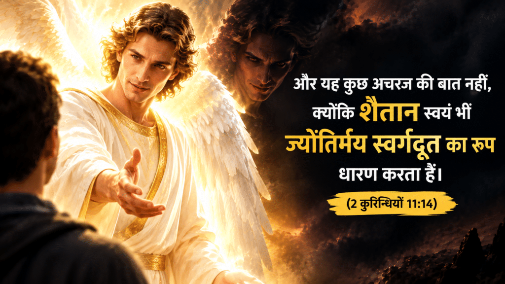दिन 24: शैतान का छद्म रूप – ज्योतिर्मय स्वर्गदूत का रूप 2 Corinthians 11:14 (Angel of Light)