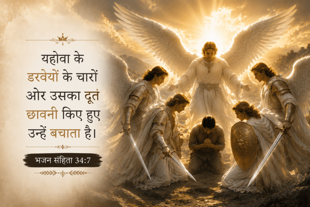 भजन संहिता 34:7, संकट में छुड़ाना, एलीशा और अग्नि के रथ, Sankat me Suraksha, Doot dwara chutkara, दिन 9 देवोशनल हिन्दी